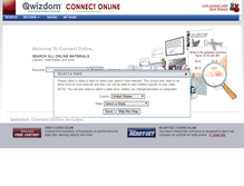 Tablet Screenshot of connect.qwizdom.com